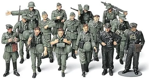 Tamiya Models German Infantry on Maneuvers Model Kit