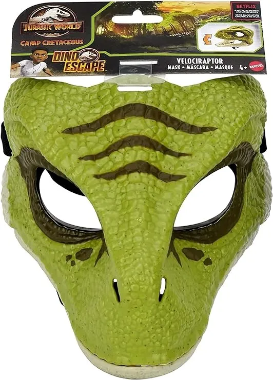 Jurrasic World Camp Cretaceus Veloiraptor Mask