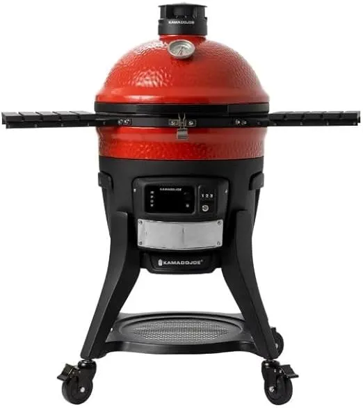 Kamado Joe Konnected Joe Digital Charcoal Grill and Smoker with Auto-Ignition and Temperature Control - KJ15041123