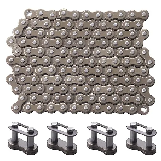25 Roller Chain 132 Link,#25 Heavy Duty 132 Link Drive Chain fit for Razor MX500 Electric Drive Chain MX650 Dirt Bike Razor SX500 MiniMoto XRF500