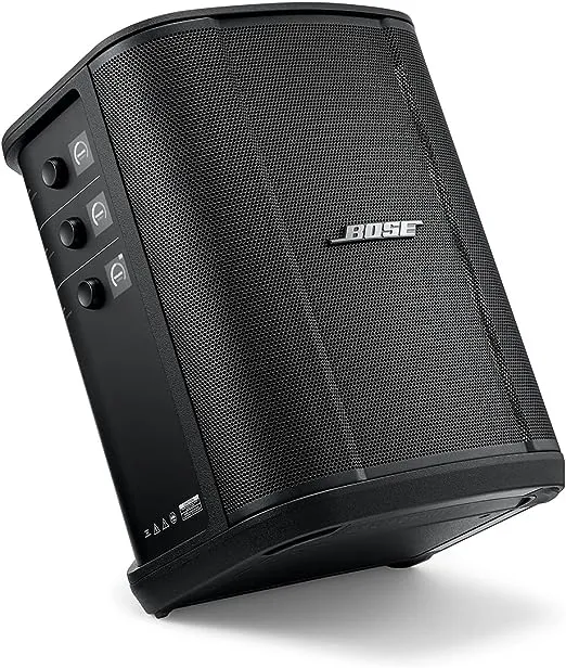 Bose New S1 Pro+ All-in-one Powered Portable Bluetooth Speaker Wireless PA System, Black