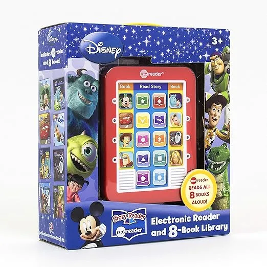 Disney - Mickey Mouse, Toy Story and More! Me Reader Electronic Reader 8-Book Library - PI Kids