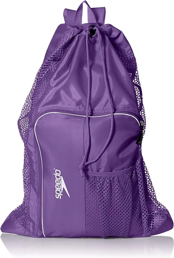 Speedo Unisex-Adult Drawstring Deluxe Ventilator Mesh Equipment Bag