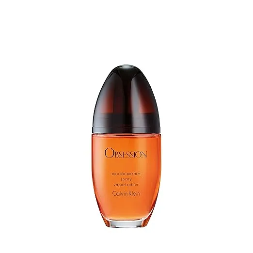 Calvin Klein Obsession Eau de Parfum – Ambery Women's Perfume – With Notes of Mandarin, Bergamot, Jasmine & Patchouli – Luxury Perfumes for Women – Long Lasting Fragrance