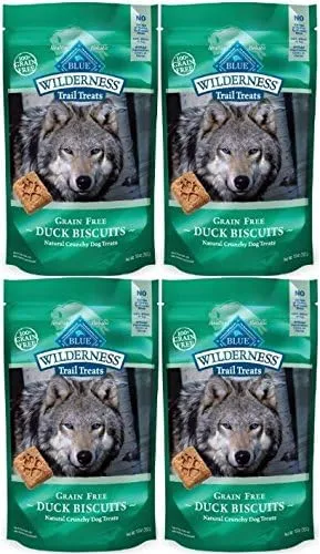Buffalo Wilderness Trail Treats Grain Free Duck Biscuits Dog Treats 40 OZ Made in USA