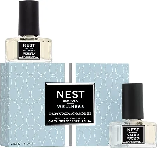 NEST New York Driftwood & Chamomile Wall Diffuser Refill, Set of 2