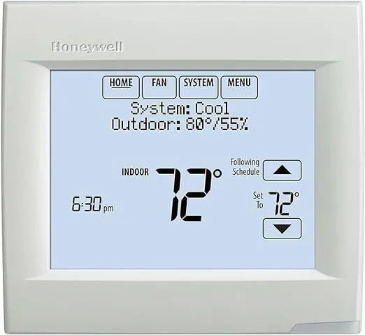 Honeywell TH8320R1003 VisionPro 8000 with RedLINK Digital Thermostat, White