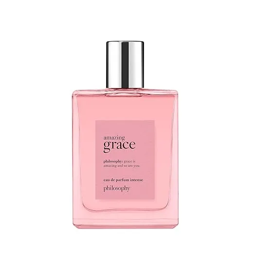 philosophy amazing grace eau de parfum intense - fruity & floral women's perfume - with notes of juicy berries, rose absolute & musk - luxury perfume for women - long lasting fragrance