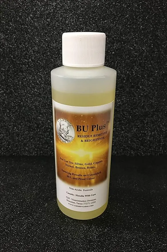 BU Plus Residue Remover and Brightener - 4 Ounce Bottle