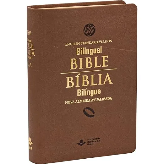 Bíblia Bilíngue ESV/NAA - Inglês/Português (Portuguese Edition)