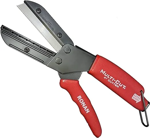 Ronan Multi-Cut 401 Cutting Tool - Wood, Box, Branch, Plant, Plastic, Rope, Leather, Linoleum, Rubber Cutter, DIY Utility All Purpose Multi-Cutting Device