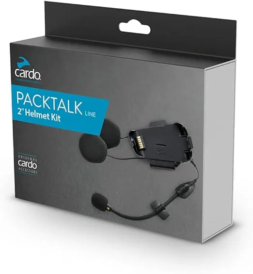 Cardo-SRAK0033 Audio & Microphone Kit (Single Pack) - Black