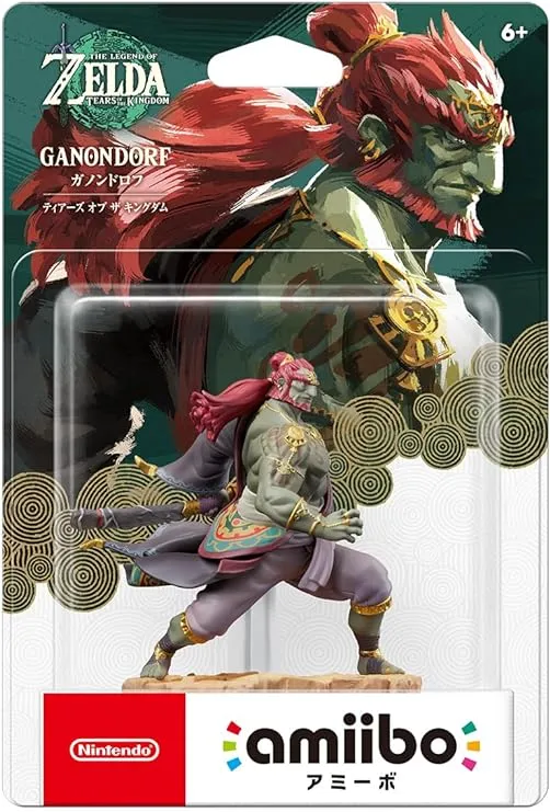 amiibo - Ganondorf (Tears of the Kingdom) - The Legend of Zelda Series Japan import