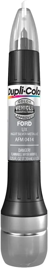 Dupli-Color EAFM04140 Scratch Fix All-In-1 Exact-Match Automotive Touch-Up Paint – Ford Ingot Silver Metallic – Paint Pen, 0.5 Fl Oz (Pack of 1)