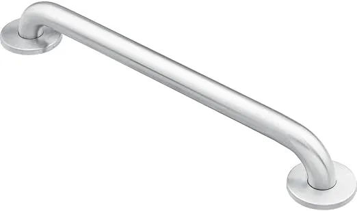 Moen Bathroom Safety 32-Inch Stainless Steel Shower Grab Bar with Concealed Screws for Handicapped or Elderly, 8732