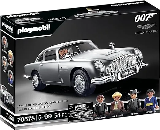 Playmobil James Bond Aston Martin DB5 – Goldfinger Edition