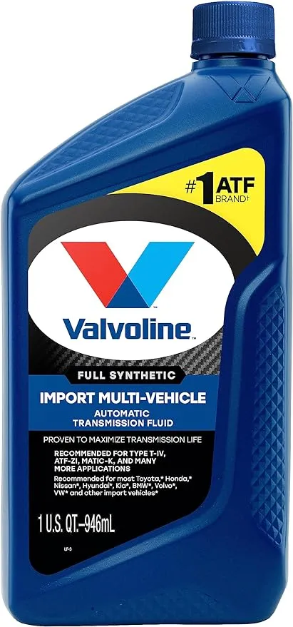 Valvoline Import Multi-Vehicle (ATF) Full Synthetic Automatic Transmission Fluid 1 QT