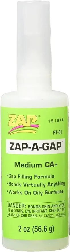 Pacer Technology (Zap) Zap-A-Gap Adhesives, 2 oz