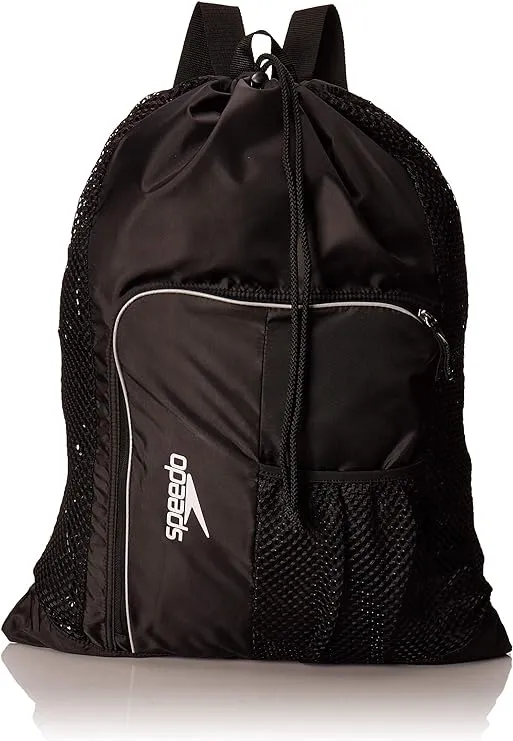 Speedo Unisex-Adult Drawstring Deluxe Ventilator Mesh Equipment Bag