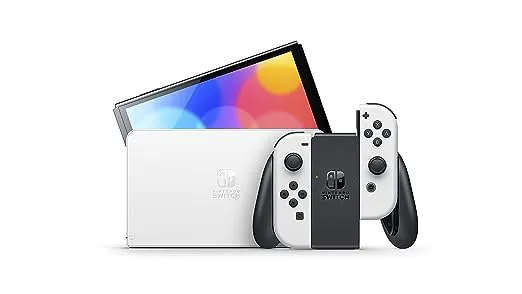 Nintendo Switch OLED Model w/ White Joy-Con (Renewed)