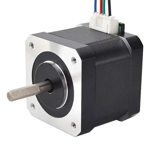 STEPPERONLINE Nema 17 Stepper Motor 1.5A 63.74oz.in 39mm Body with 1m Cable and Connector for DIY CNC/ 3D Printer