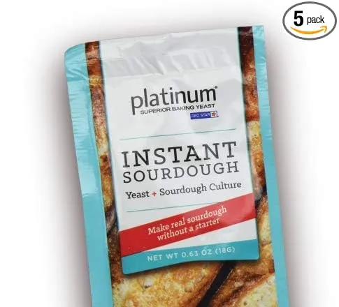 Platinum Instant Sourdough Yeast - 5 Packets
