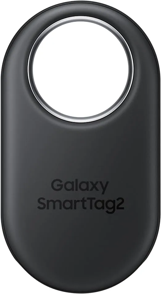 Samsung Galaxy SmartTag2, Bluetooth Tracker, Smart Tag GPS Locator Tracking Device, Item Finder for Keys, Wallet, Luggage, Pets, Use w/ Phones and Tablets Android 11 or Later, 2023, 1 Pack, Black