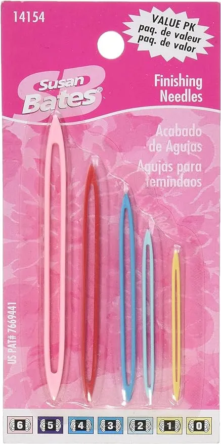 Susan Bates 14154 Finishing Value Pack Knitting Needle, Assorted