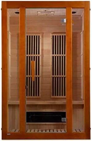 Maxxus 2-Person Low EMF (Under 8MG) FAR Infrared Sauna (Canadian Hemlock)