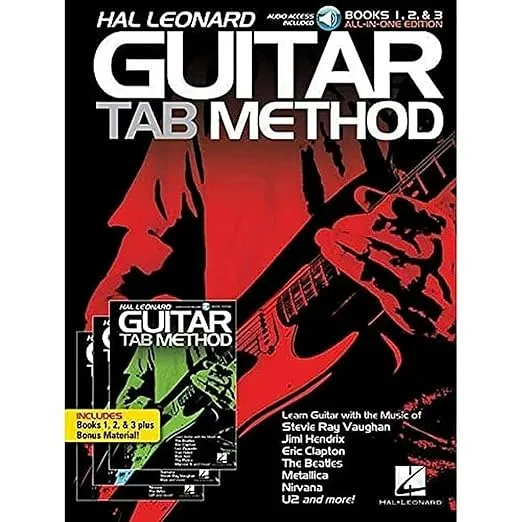 Hal Leonard Guitar Tab Method: Books 1, 2 & 3 All-in-One Edition! Book/Online Audio
