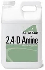 ALLIGARE 2,4 D Amine Herbicide 128oz- Broadleaf Weed Killer