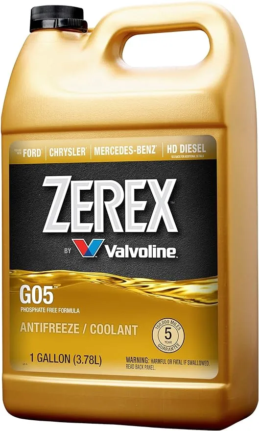 Zerex G05 Phosphate Free Concentrate Antifreeze/Coolant 1 GA