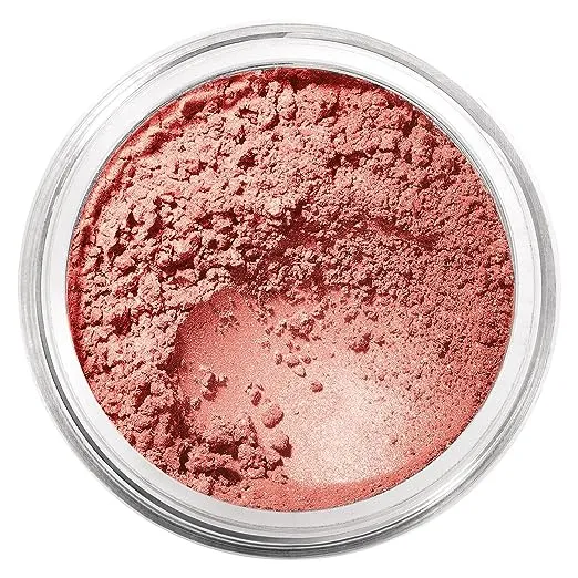bareMinerals Loose Mineral Powder Blush, Buildable Coverage, Naturally Luminous Lightweight Blush Powder, Talc-Free, Vegan