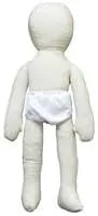 18" Bendable Muslin DollNew by: CC