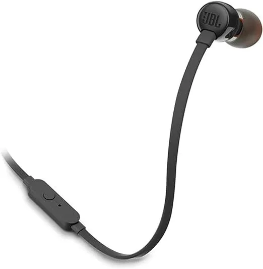 JBL TUNE 110 - In-Ear Headphone with One-Button Remote - Black
