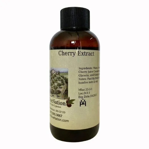 OliveNation Pure Cherry Extract 4 ounces