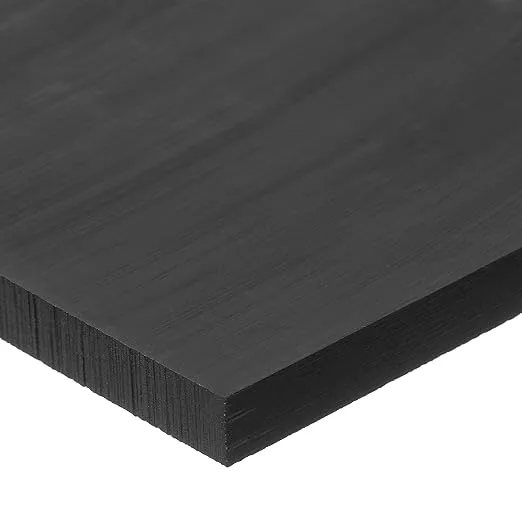 USA Sealing BULK-PS-ACB-160 Black Acetal Plastic Bar, 1/2" Height, 2" Width, 12" Length