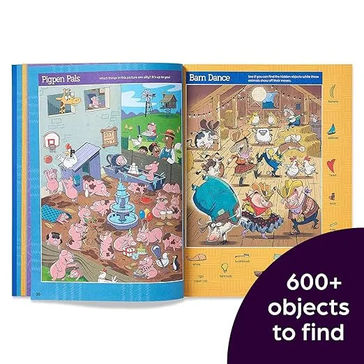 Farm Puzzles Deluxe (Highlights Hidden Pictures)