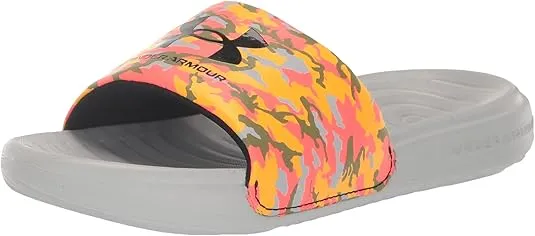 Under Armour Kids' Ansa Graphic Fixed Strap Slide Sandal