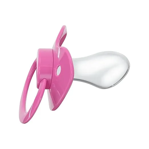Pacifier Addict - Fixx - JUMBO Functional Adult XXL Silicone Pacifier - Size 10 (Hot Pink)