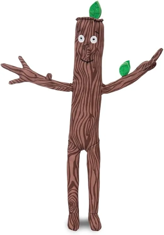Aurora Gruffalo, Official Merchandise, 60573, The Stick Man, Soft Toy, Brown, 15 cm