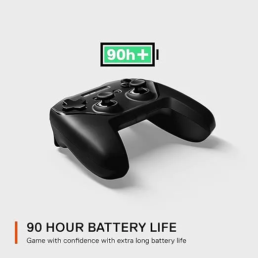 SteelSeries Stratus+ Bluetooth Gaming controller for Android & Windows - Mobile - Hall Effect Sensors - Clickable L3/R3