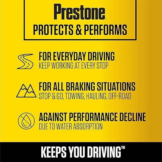 Prestone AS401 DOT 3 Synthetic Brake Fluid - 32 oz.