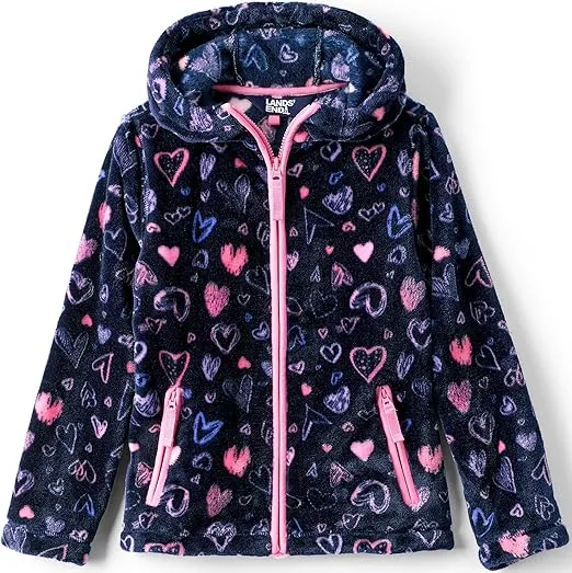 Lands' End Girls Softest Fleece Jacket
