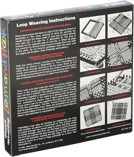Hand Weaving Loom & Hook