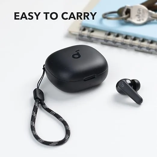 Soundcore by Anker P20i True Wireless Earbuds, 10mm Drivers with Big Bass, Bluetooth 5.3, 30H Long Playtime, Water-Resistant, 2 Mics for AI Clear Calls, 22 Preset EQs, Customization via App