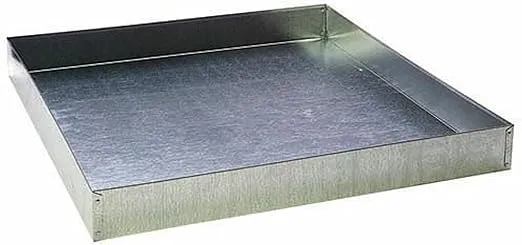 Pet Lodge® Steel Dropping Pan | Rabbit Tray Pan | Waste Pan | 36 X 36