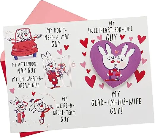Hallmark Funny Valentine's Day Card for Husband (Great Guy Poem)