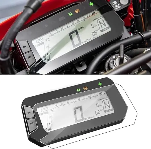 BAIONE Worldmotop Screen Protector Instrument Film Motorcycle Scratch Cluster Dashboard Protection Replacement for HONDA CRF300L Rally CRF300L 2021 2022 2023
