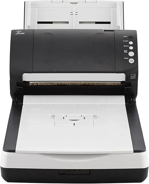 Fujitsu fi-7240 Robust General Office Desktop Color Duplex Document Scanner with Auto Document Feeder (ADF) and Flatbed